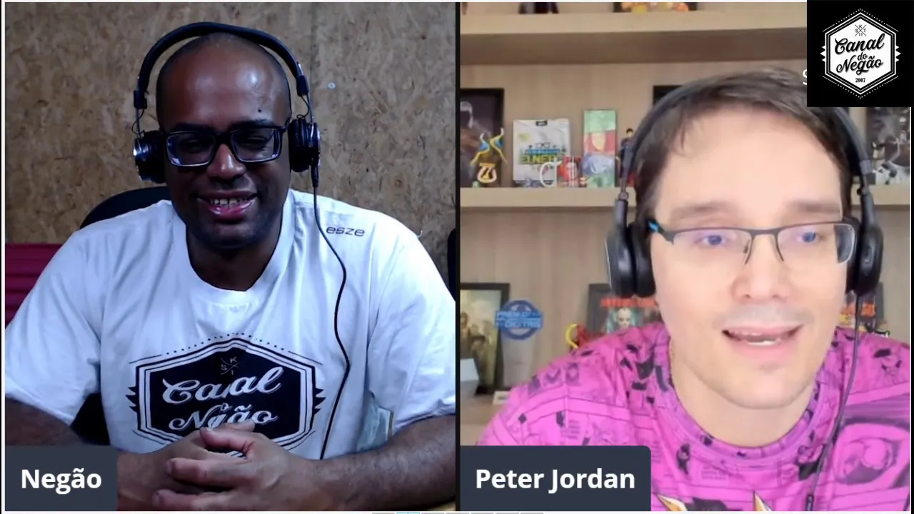 Bate Papo com Peter Jordan do canal @Ei Nerd