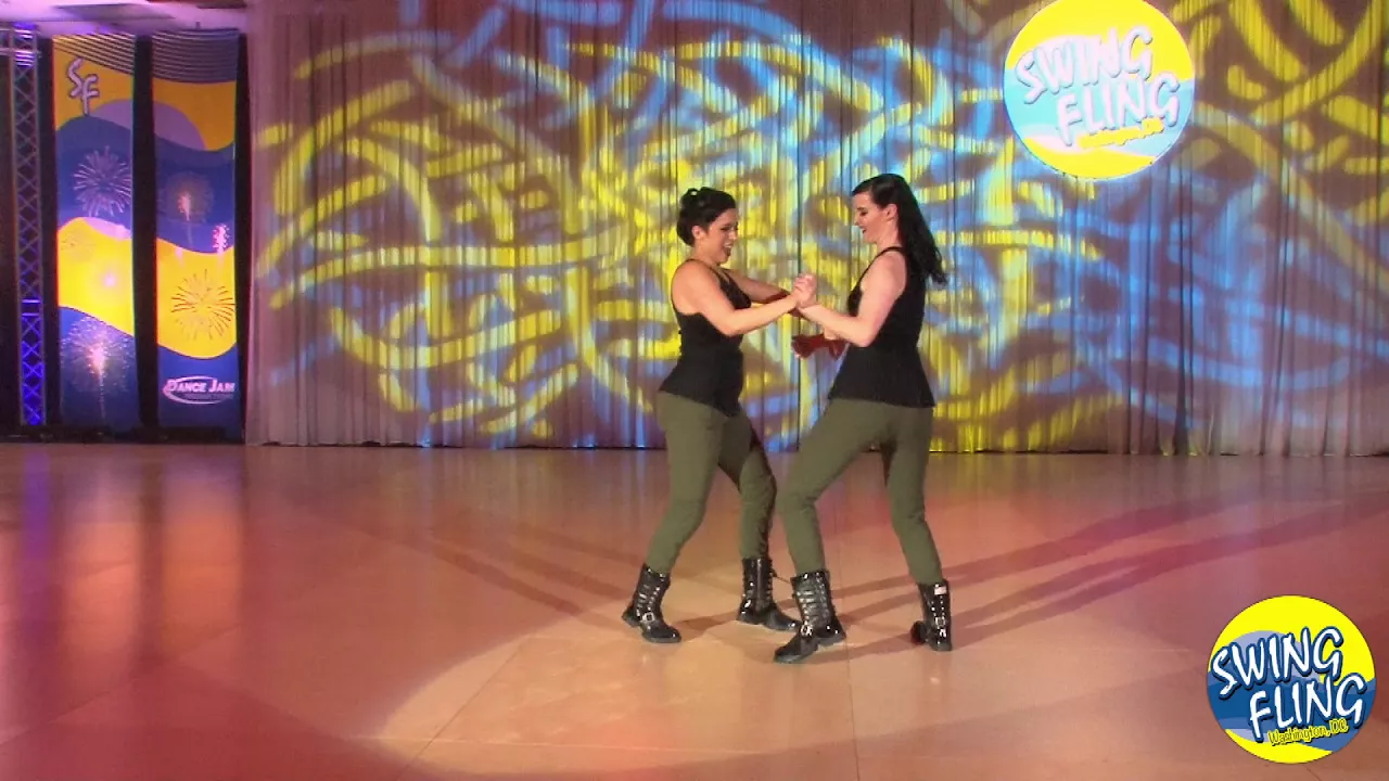 Swing Fling 2017 Rising Star Michelle Crozier & Shanna Porcari Nysen