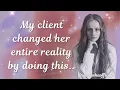 Lagu My client was heartbroken but she changed her entire reality 🥹❤️