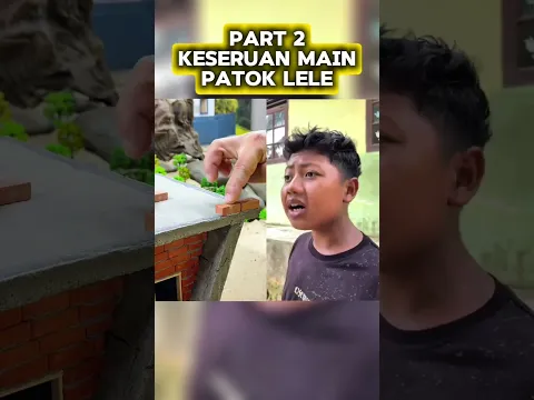 KESERUAN MAIN PATOK LELE PART 2 ‼️ #asmr #satisfying #fyp
