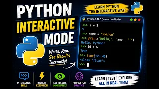 Python Interactive Mode Your First Step to Coding