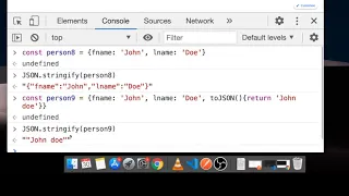 1 How to convert a Javascript object to a string