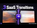 Top 3 Most Used SaaS Transitions Step-by-Step After Effects Tutorial
