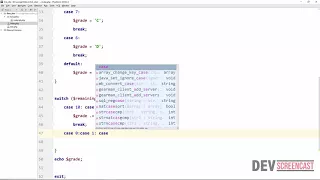 PHP Selection Statements - Part 2