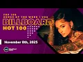 Lagu Billboard Hot 100™ Top Singles This Week + Bubbling Under Hot 100 (November 8th, 2025)