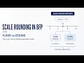 Rounding 3 Scale Rounding in Block Floating-Point Formats