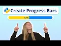 Python Progress Bars with tqdm - Visually Explained