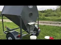 Portable Grain Bin Chicken Feed From GWS