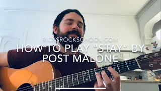 Download How to play “Stay” by Post Malone [and 4 essential jazz chords!] 🎸 MP3