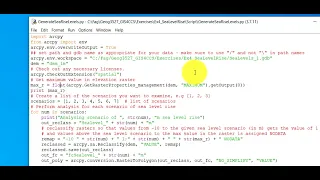Python Script for Sea Level Rise