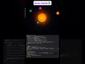 Making a Solar System with JavaScript Code Art