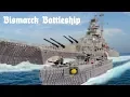 Massive Lego WW2 Bismarck Battleship Bricking Bavaria 2018 molegode