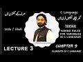 Variable Naming Rules in C Language Lec 3 CH 9 ICS Part 2 M Hassan Hashmi