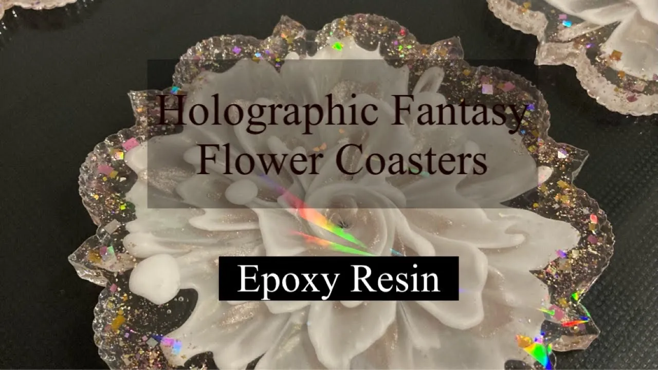 Holographic Fantasy coasters