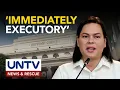 Download Lagu SC, nilinaw na ang kanilang desisyon sa impeachment case ni VP Sara ay 'immediately executory'