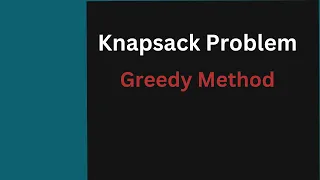 Knapsack Problem Greedy Method Bangla Tutorial Data Structure Algorithm