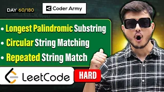 Lecture 44 Hard String Problems for Coding Rounds