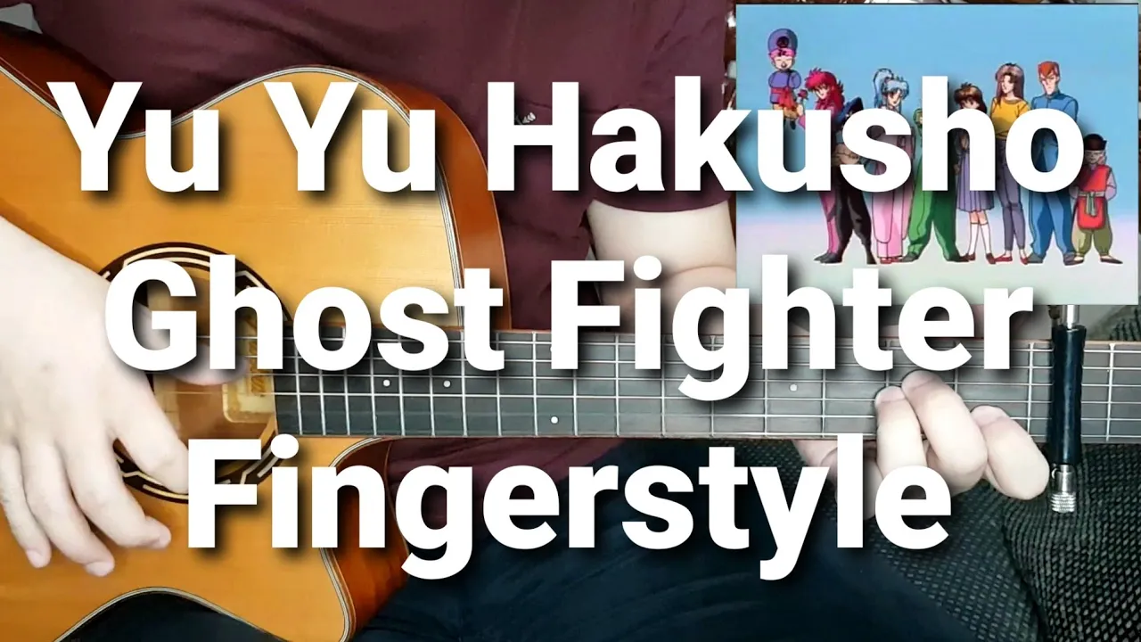 Yu Yu Hakusho/Ghost Fighter Opening Theme - Smile Bomb Acoustic Fingerstyle Cover