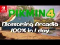 Pikmin 4 - Blossoming Arcadia 100 Speedrun 1 day