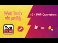 PHP Operators PART 01 PHP Tutorial PHP Programming PHP for Beginners PHP Fundamentals