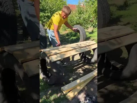 Comfy DIY Bench
