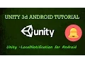 Unity LocalNotification for Android
