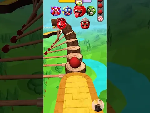 Which On Sweet Balls Competition Cross this level Let’s Find Out ❓🤯#goingballs #shorts #gameplay