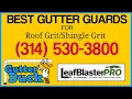 Gutter Duck Presents Leaf Blaster Pro - Best Gutter Guard for Shingle Grit Roof Grit Pine Needles