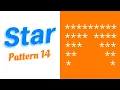 Printing Star Pattern in C Language Pattern 14