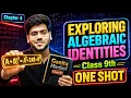 Exploring Algebraic identities Class 9 Ganita Manjari One Shot Chapter 4 MathsFuture
