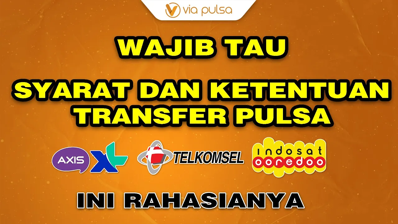 Cara Transfer Pulsa Kartu Tri dan Kartu Telkomsel. 