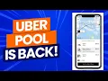 UberPOOL Is Back As UberX Share