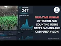 REAL-TIME HUMAN DETECTION AND COUNTING USING DEEP LEARNING AND COMPUTER VISION