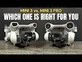 DJI Mini 3 vs Mini 3 Pro - Which One Is Right For You
