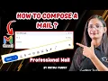 How to Send or Compose a New E-Mail How to send an Email from Computer Computer Tech Academy