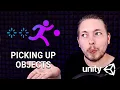 MAKE PLAYER PICK UP ITEMS IN UNITY How To Pick Up 2D Game Objects In Unity Unity Tutorial