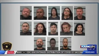 14 arrested after Central Lubbock prostitution sting police said on Thursday