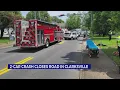 Injuries reported after 2-car crash in Clarksville