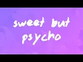 Download Lagu Ava Max - Sweet but Psycho (Lyrics)