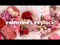 Lagu asmr pink valentine's day restocks 💋🎀🧸 | satisfying \u0026 aesthetic tiktok compilation