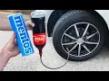 Download Lagu COCA COLA vs MENTOS in a CAR TIRE