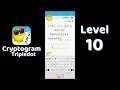 Cryptogram Tripledot Level 10 Answer SolutionGuruji