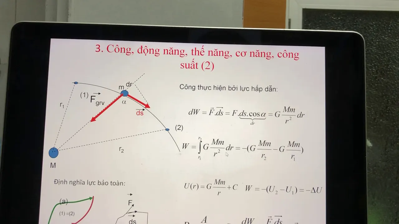 Outline Video 2.3 Công và năng lượng