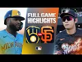BREWERS vs GIANTS Full Game Highlights July 28 2026 MLB Season