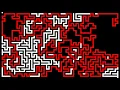 Maze generation with recursive backtracking algorithm