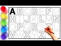 Download Lagu Alphabet, ABC song, ABCD, A to Z, Kids rhymes, collection for writing along dotted lines for toddler