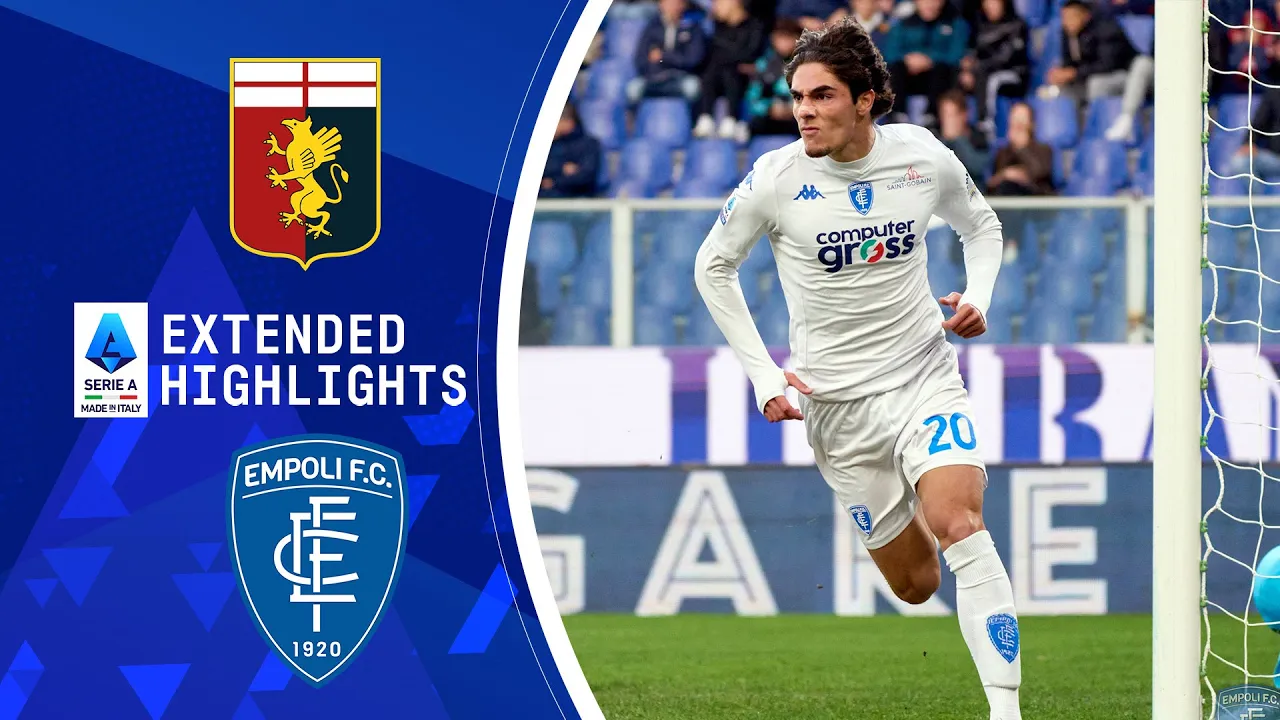Genoa vs. Empoli : Extended Highlights | Serie A | CBS Sports ...