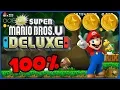 5-1 Jungle of the Giants New Super Mario Bros U Deluxe 100 All Star Coins