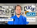 The Med School Admissions Playbook UC System UCSD
