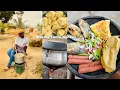 Download Lagu Refreshing Ghanaian Outdoor Cooking: Making Soft Fante Kenkey with Assorted Proteins 🇬🇭
